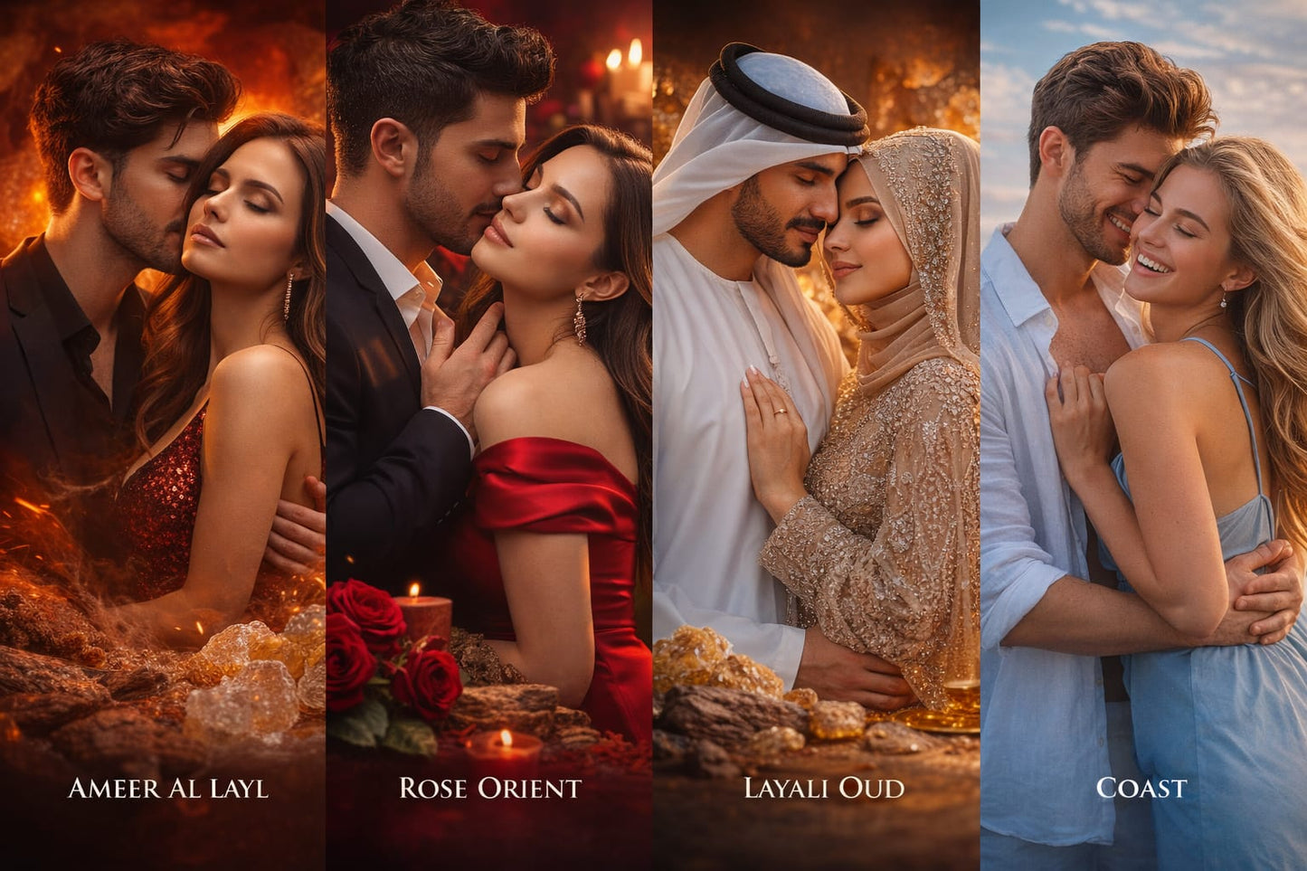 DISCOVERY SET - UNISEX Middle Eastern Perfumes